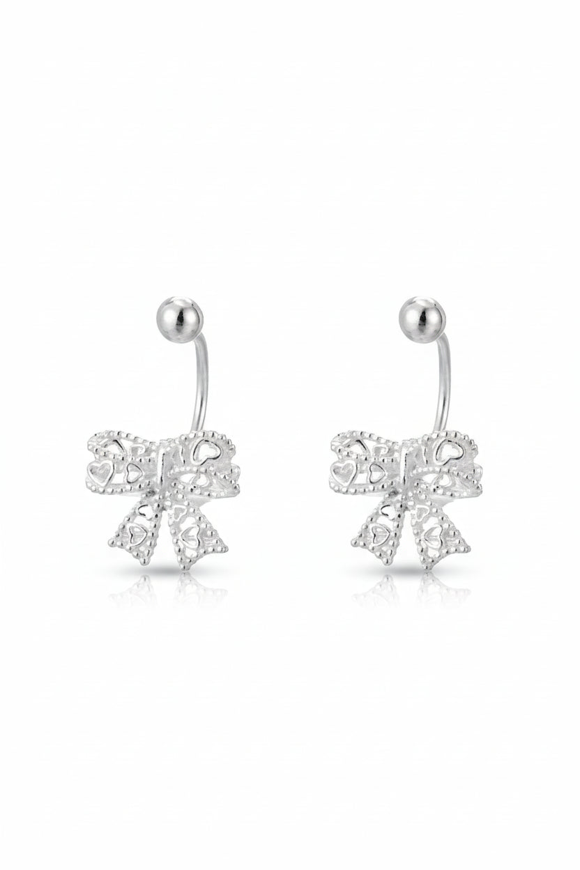 The Lace Ribbon Earrings