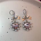 Goth Cutie Charm Hoops